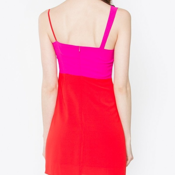Love Again One Shoulder Two Tone Mini Dress - Picture 3 of 5